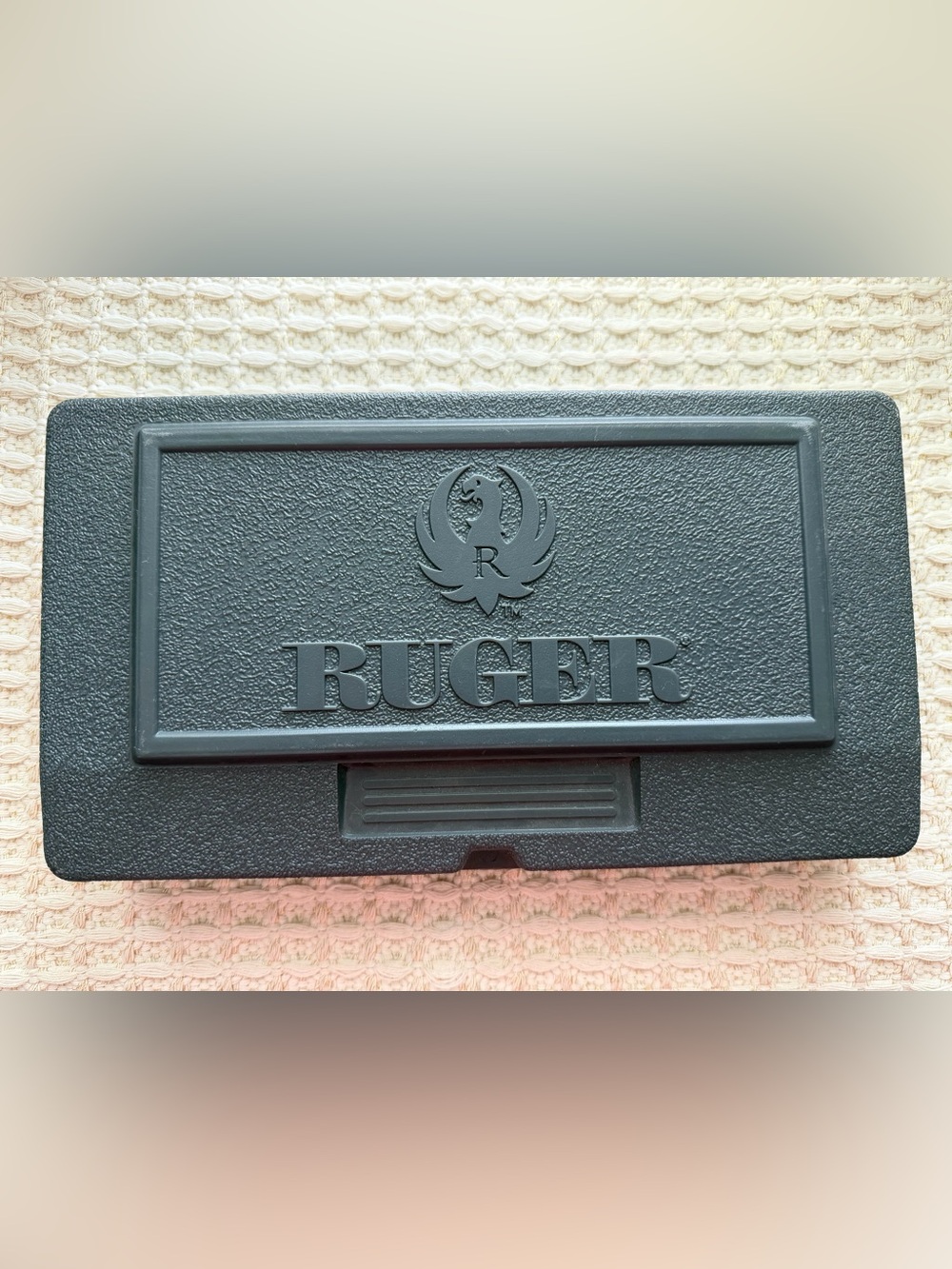 Ruger Black Textured Plastic Storage Case OEM Factory
